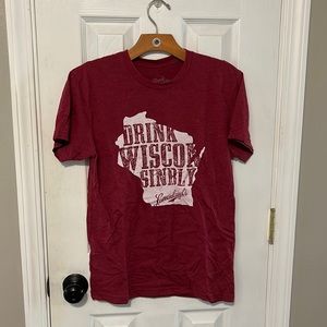 Drink Wisconsinbly Leinenkugels graphic tee